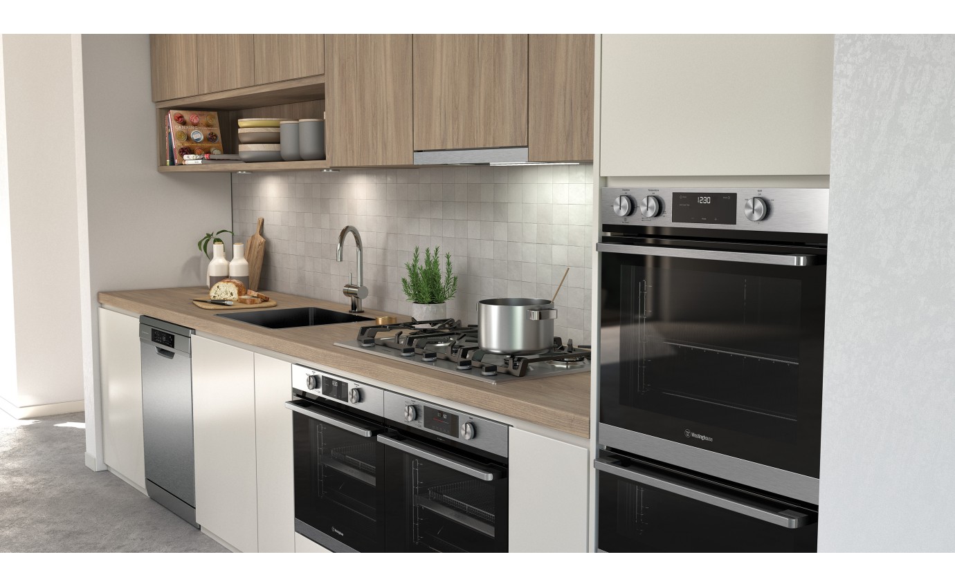 Westinghouse 60cm Multifunction Oven (Stainless Steel) WVE6516SD