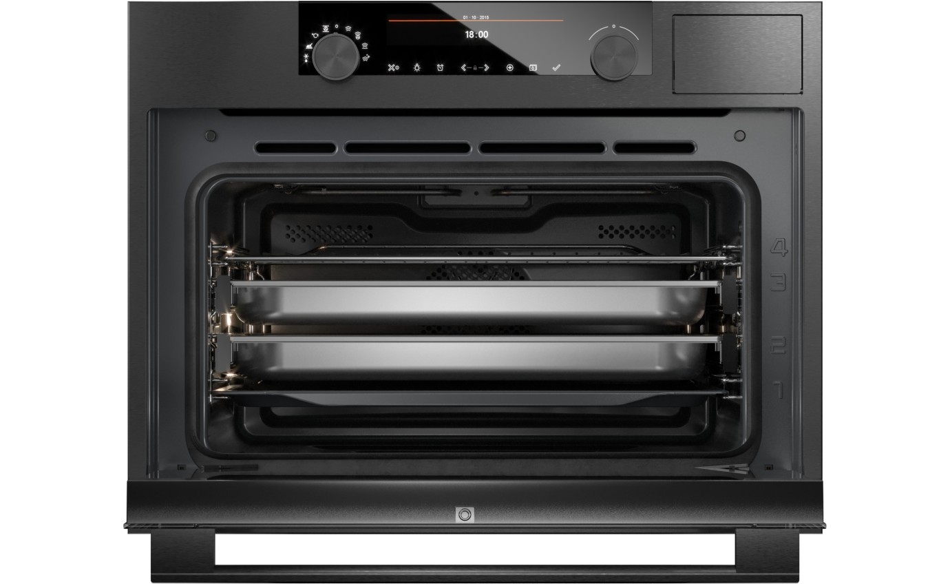 Asko 45cm Steam Oven (Black Stainless Steel) OCS8487B