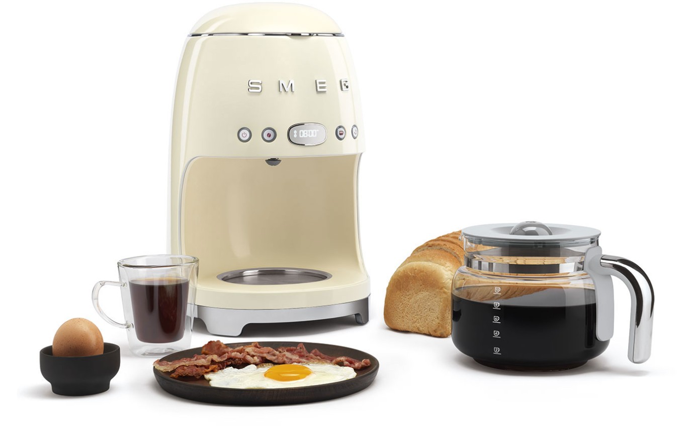 Smeg Drip Filter Coffee Machine - Red DCF02CRAU
