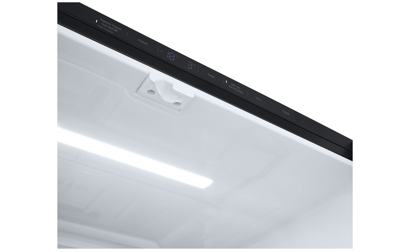 LG 636L French Door Fridge (Matte Black) GFLN700MBL