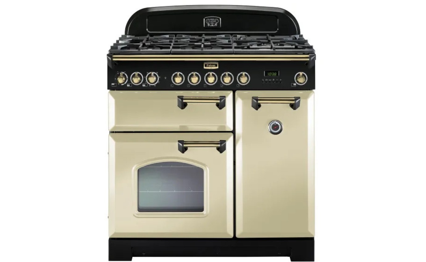 Falcon 90cm Dual Fuel Range Cooker CDL90DFCRBR