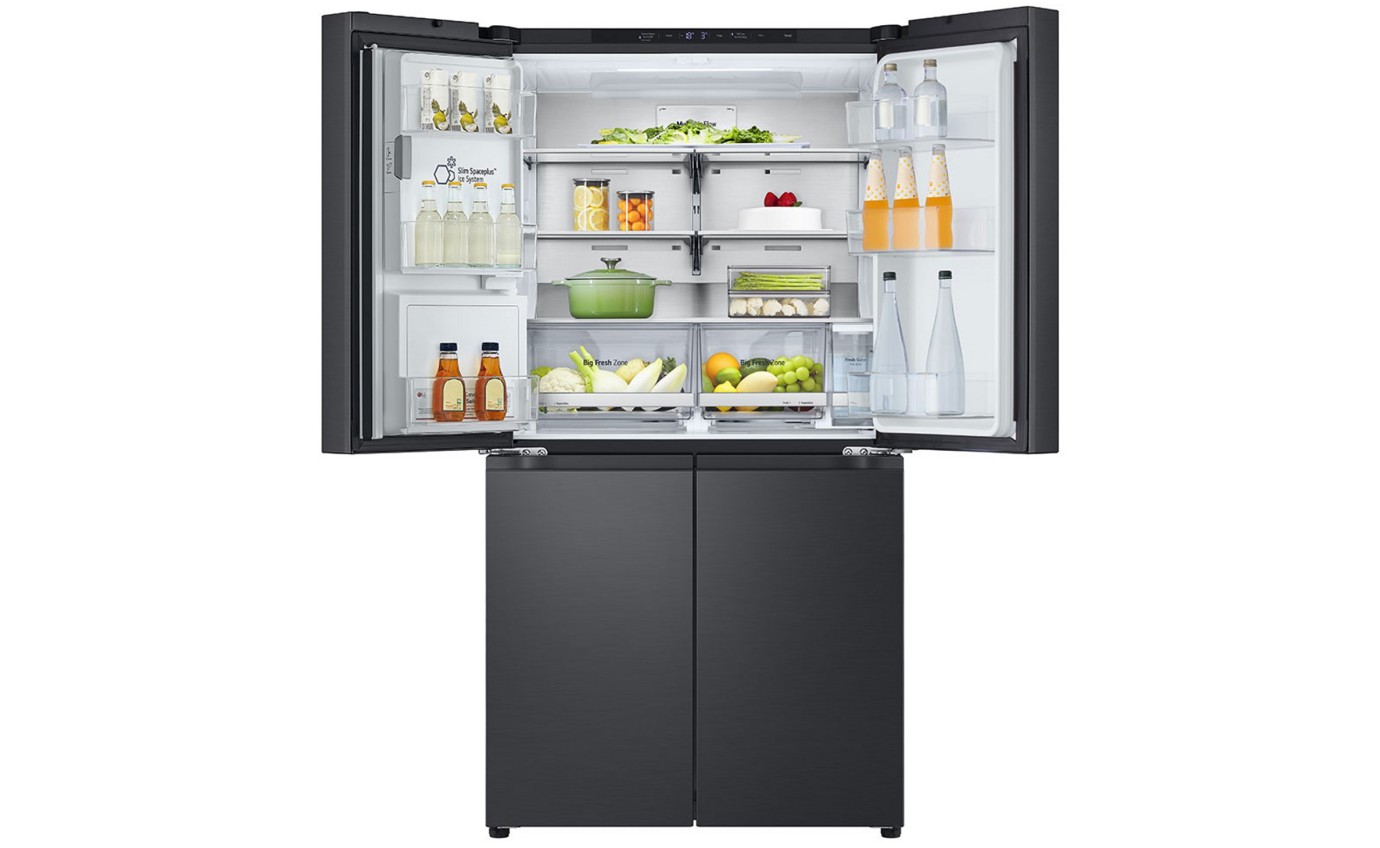 LG 636L French Door Fridge (Matte Black) GFLN700MBL