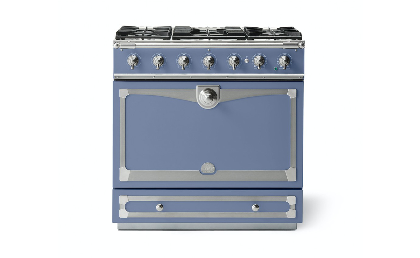 La Cornue 90cm CornuFé Albertine Dual Fuel Range Cooker ALB90DFPBN