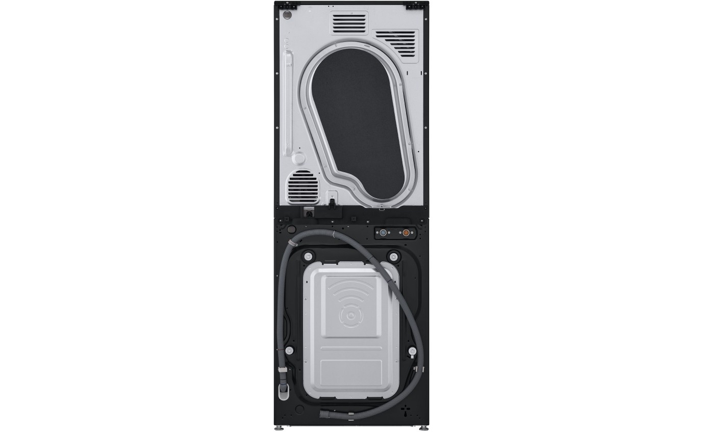LG 12kg/9kg WashTower™ All-In-One Stacked Washer Dryer (Black Steel) WWT1209B