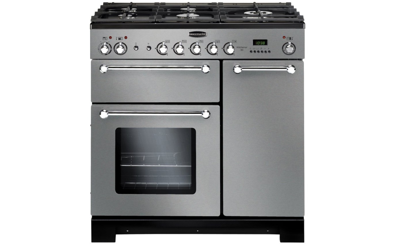 Falcon Kitchener 90cm Dual Fuel Upright Cooker KCH90DFFSSCH
