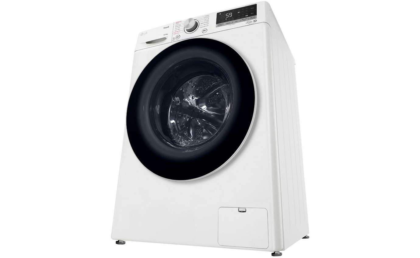 LG 10kg/6kg Front Load Washer Dryer Combo WVC51410W