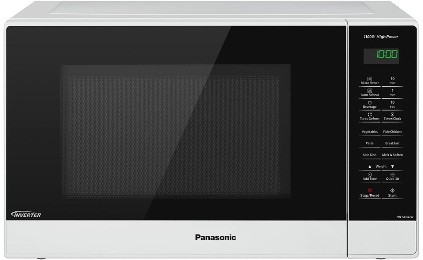 Panasonic 32L 1100W Inverter Microwave Oven (White) NNST64JWQPQ
