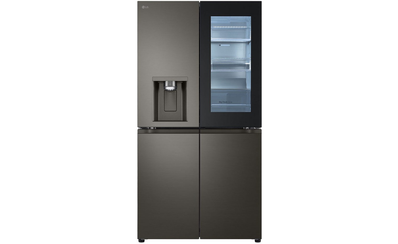 LG 642L French Door Fridge (Black Stainless Steel) GFV700BSLC