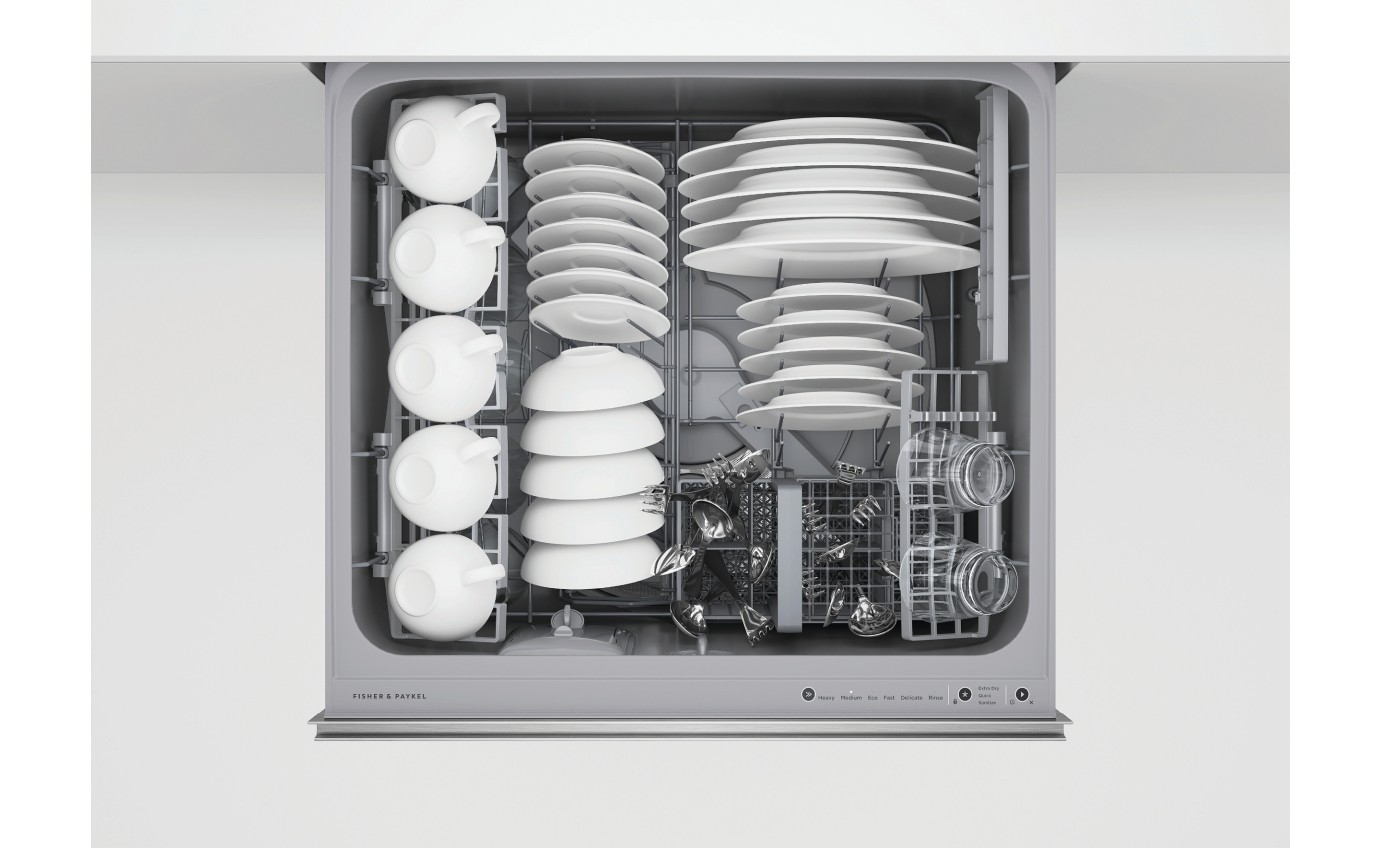 Fisher & Paykel Series 9, Contemporary Tall Single DishDrawer™ Dishwasher DD60ST4NX9