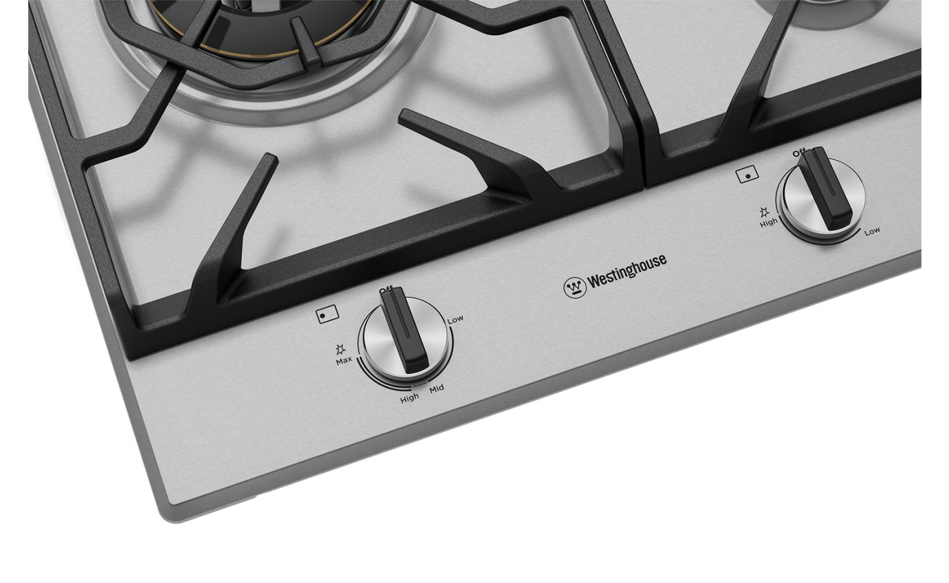 Westinghouse 90cm 5 Burner Gas Cooktop WHG958SC