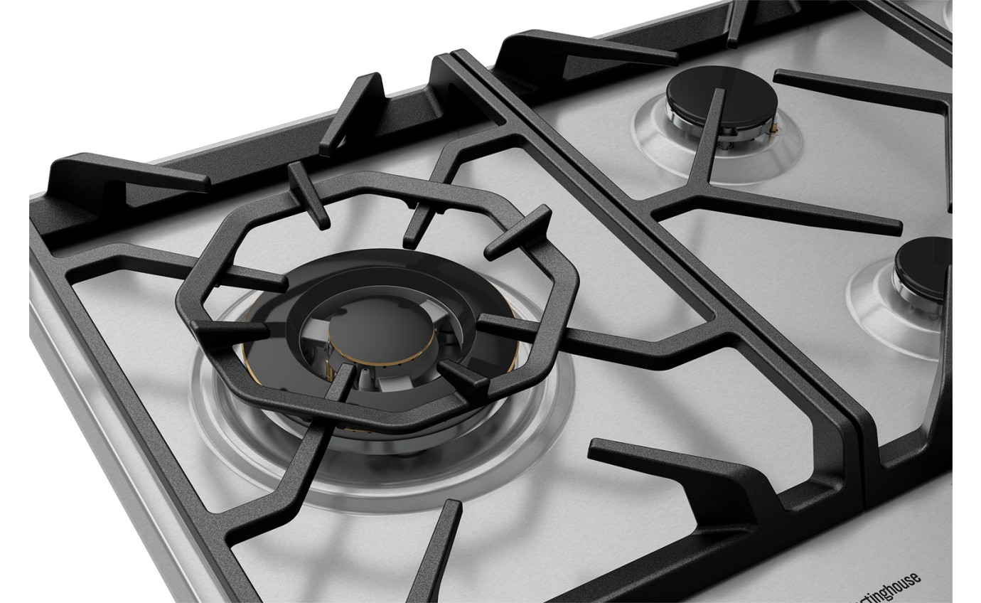 Westinghouse 90cm 5 Burner Gas Cooktop WHG958SC