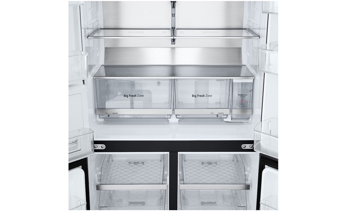 LG 636L French Door Fridge (Matte Black) GFLN700MBL