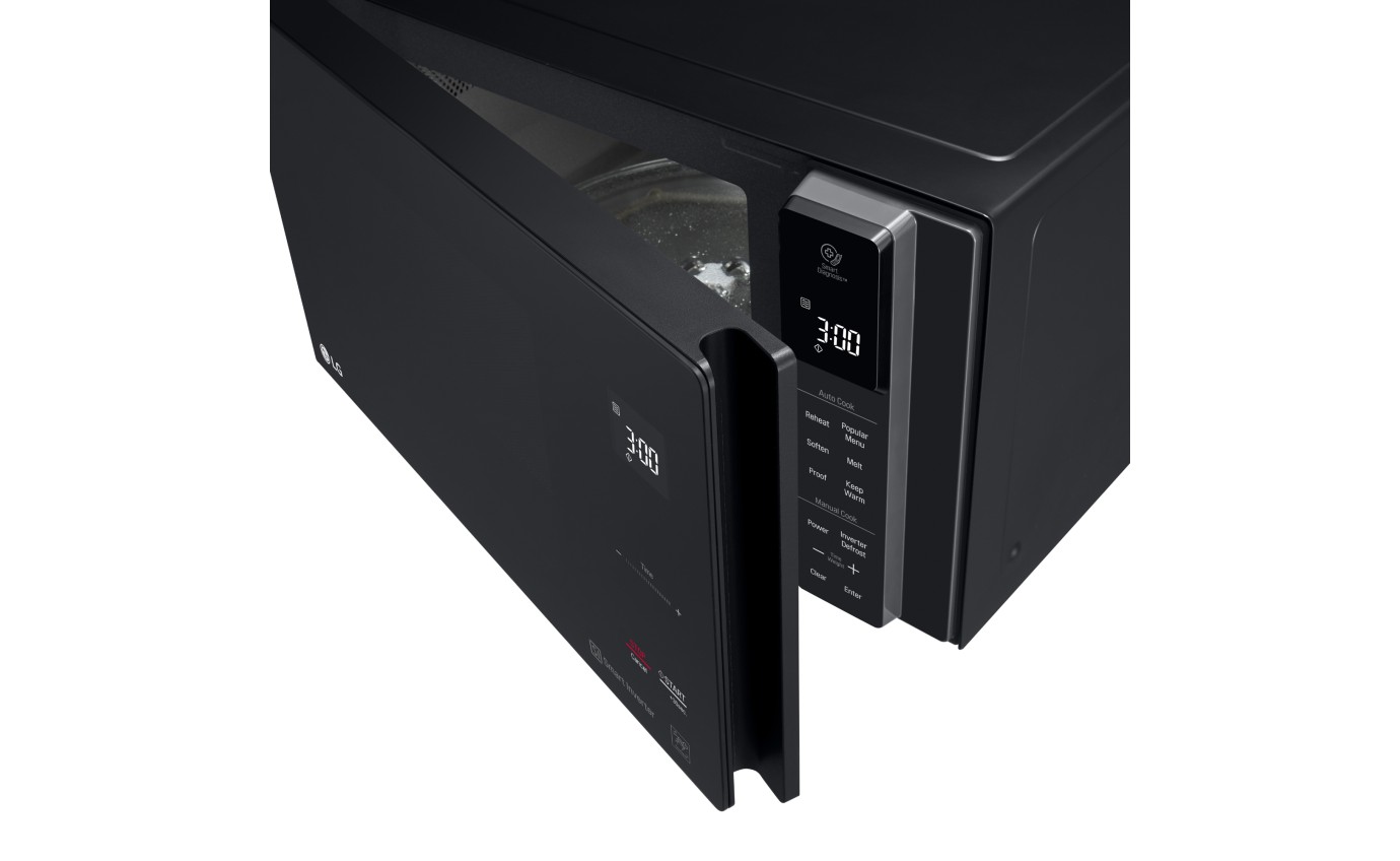 LG 25L Smart Inverter Microwave Oven MS2596OB
